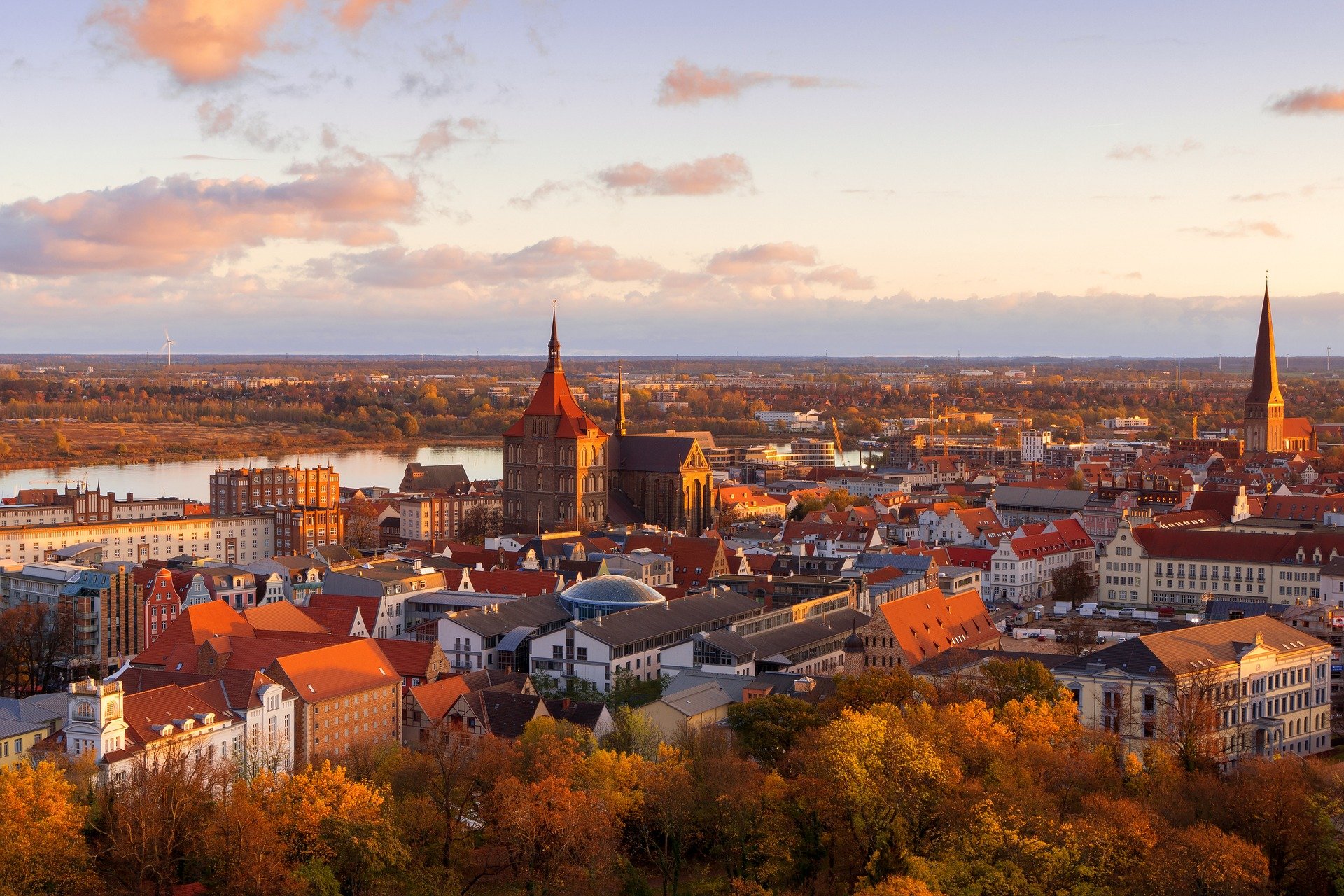 Rostock - pohled na město