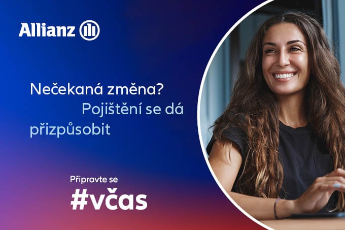 Nečekaná změna? Pojištění se dá přizpůsobit. Připravte se včas.