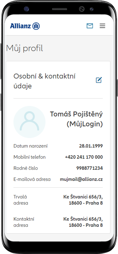 Můj profil