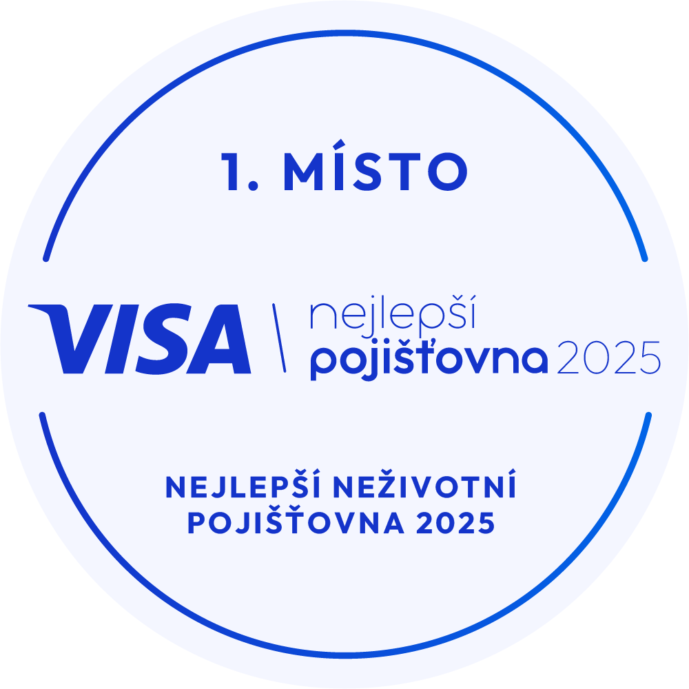 1. místo Nejlepší neživotní pojišťovna 2025