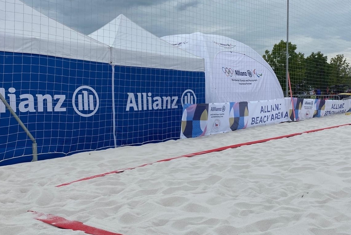 Beach volejbalové hřiště Most